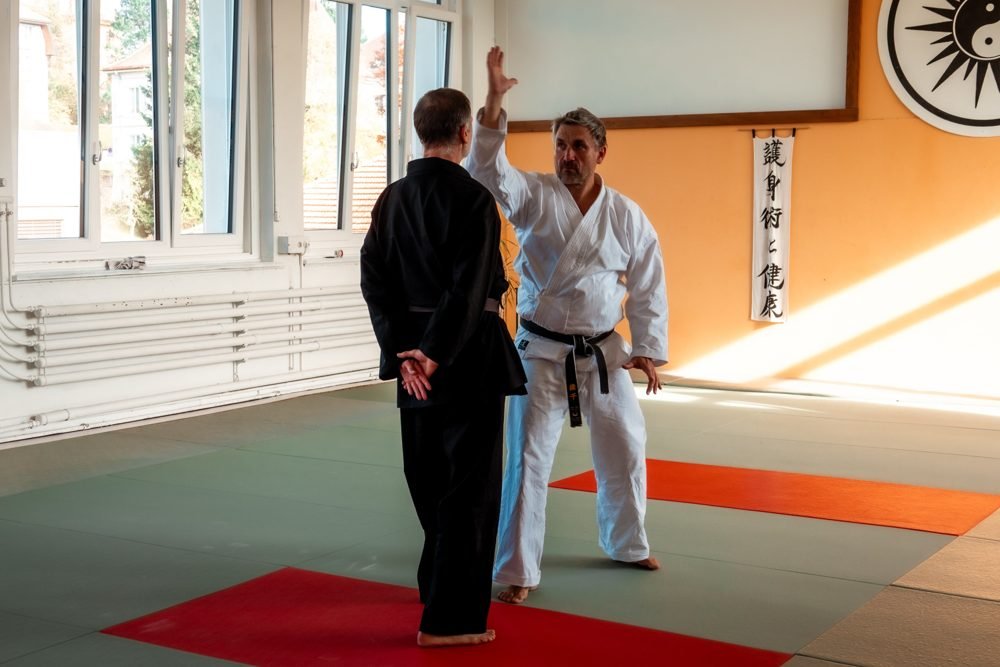 Entraînement au dojo Goshindo To Kenko