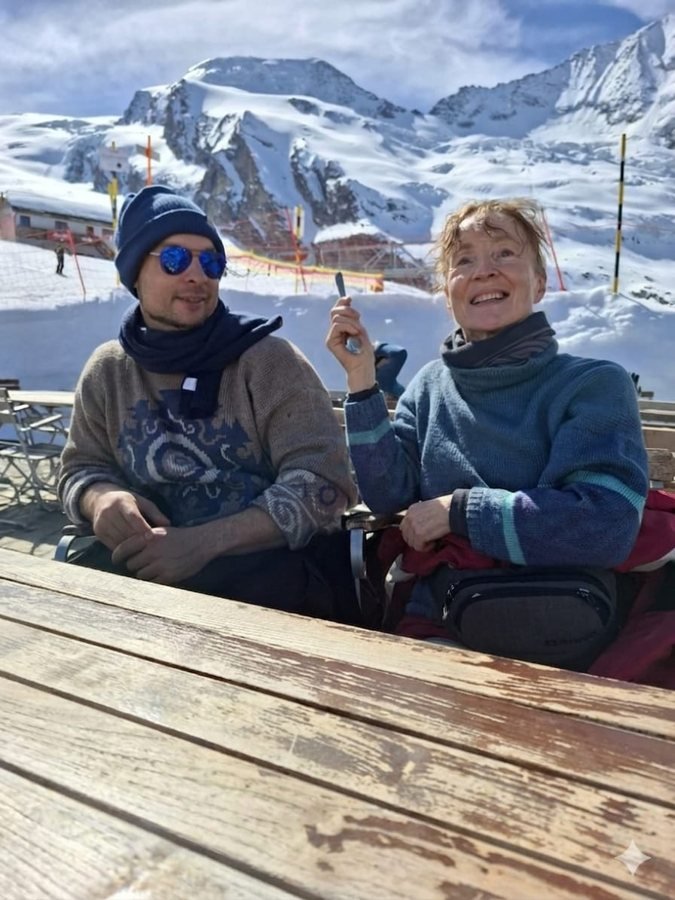 Cédric Domon en montagne