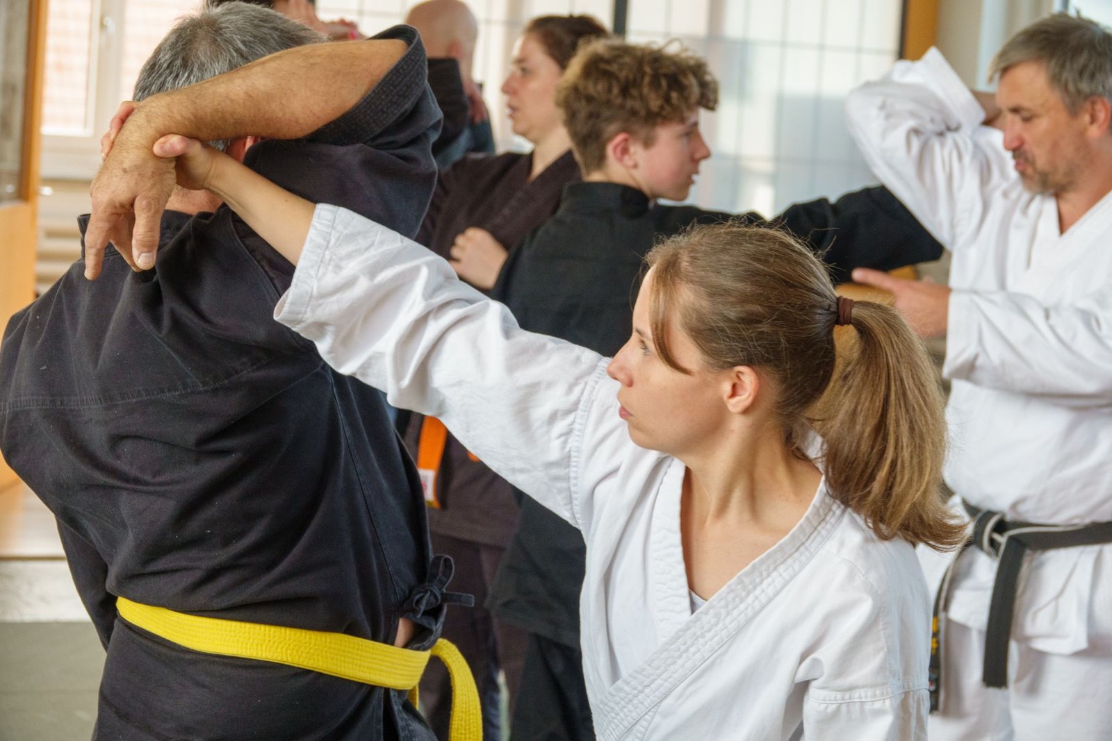 Entraînement au dojo Goshindo To Kenko